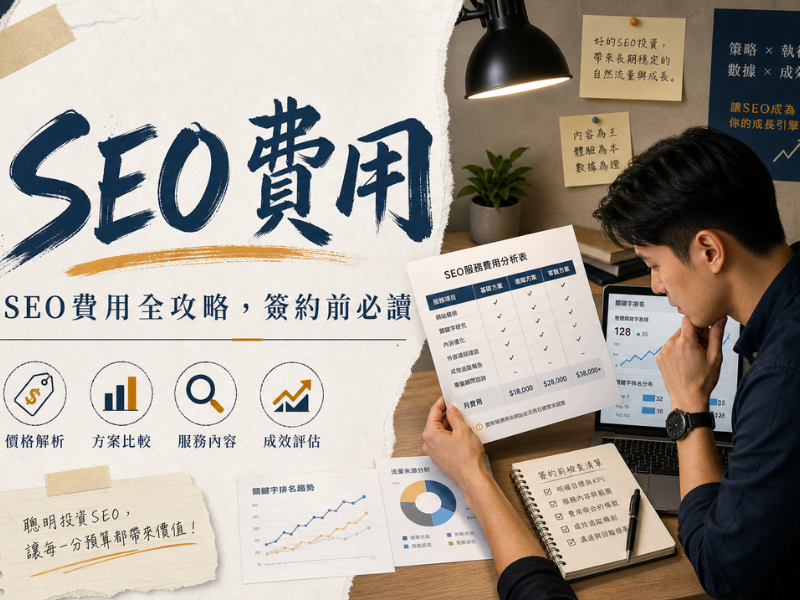 SEO 費用行情指南